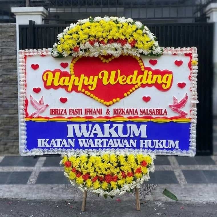 Bunga Papan Pernikahan | wedding