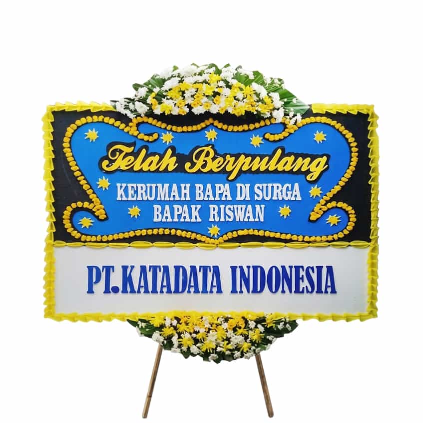 bunga papan duka cita