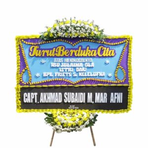 bunga papan duka cita