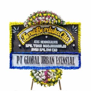 bunga papan duka cita