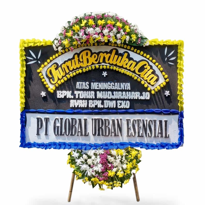 bunga papan duka cita