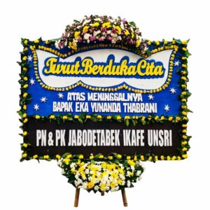 bunga papan duka cita