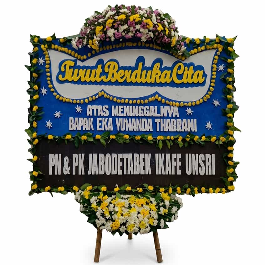 bunga papan duka cita