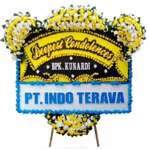 bunga papan duka cita