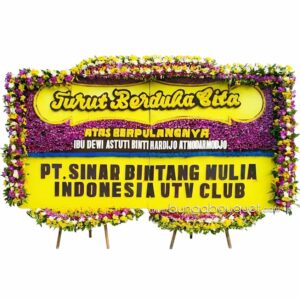 bunga papan duka cita jumbo istimewa