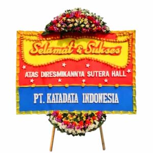 bunga papan congratulations