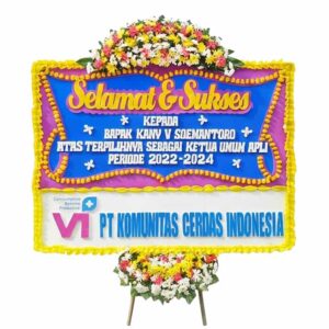 bunga papan congratulations