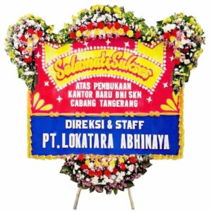 bunga papan congratulations