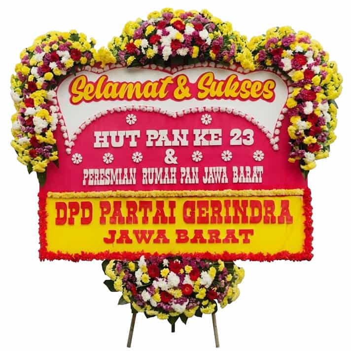 bunga papan congratulations