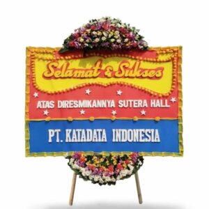 bunga papan conratulations