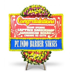 bunga papan conratulations