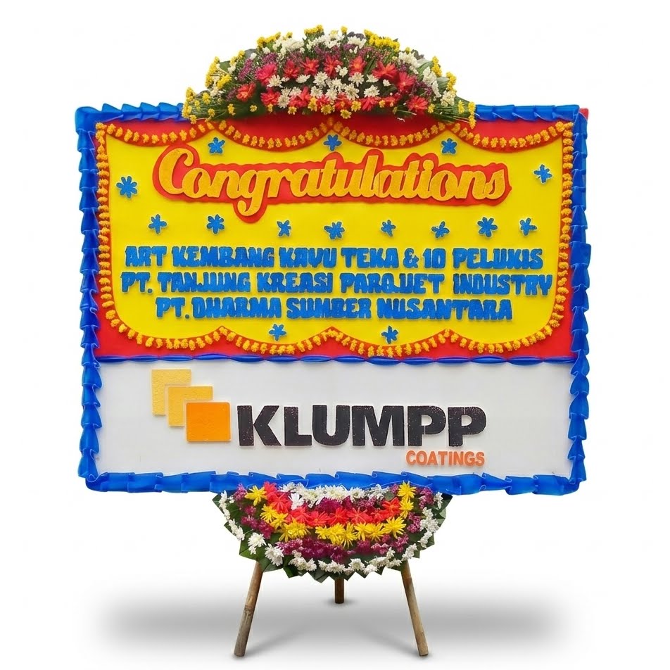 bunga papan conratulations
