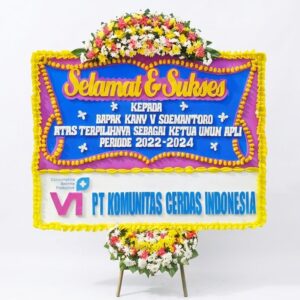 bunga papan conratulations