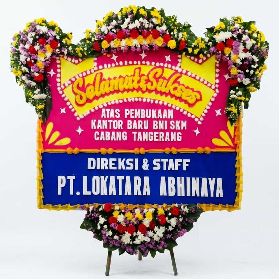 bunga papan conratulations