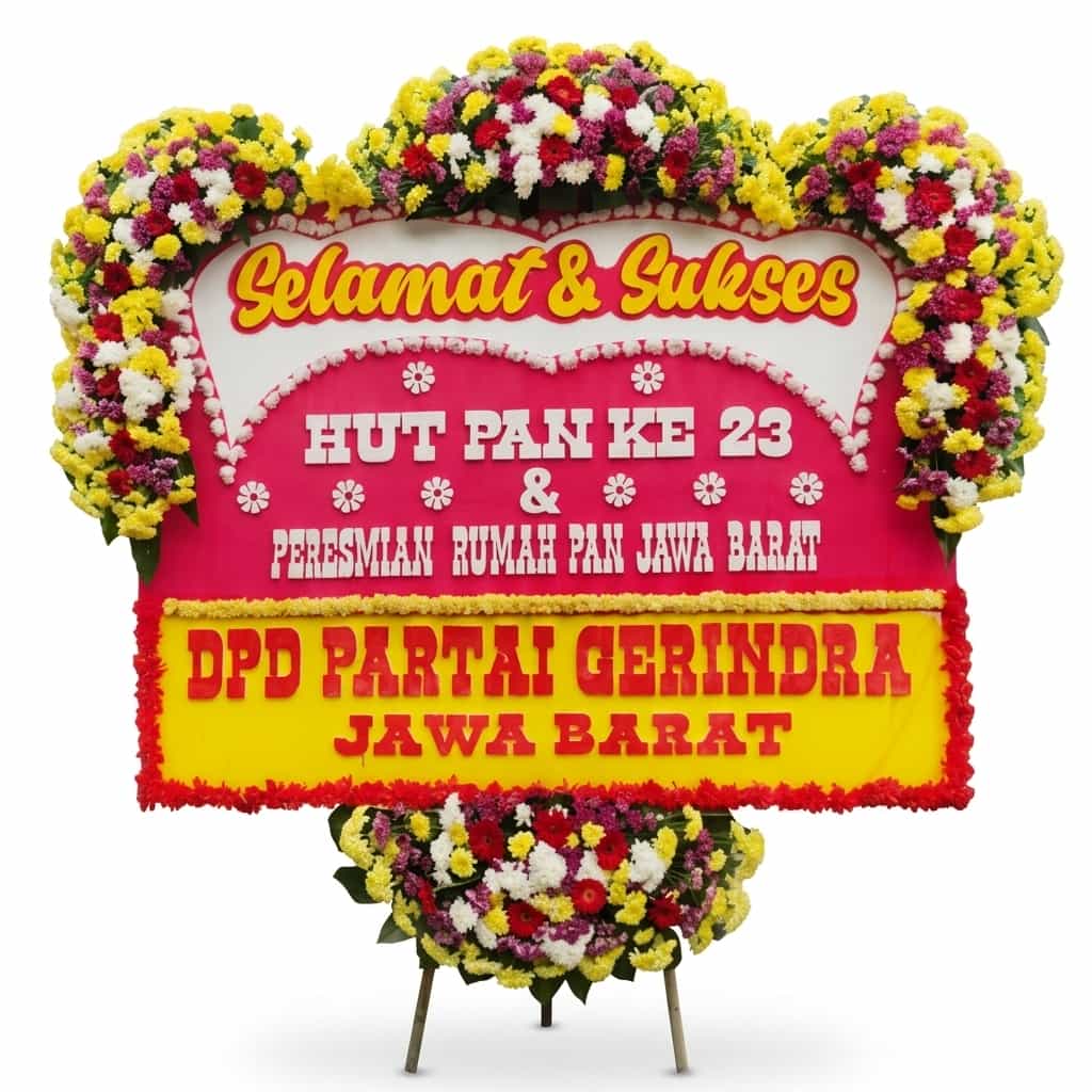 bunga papan conratulations