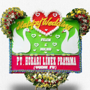 Papan Bunga Wedding BPSW-16