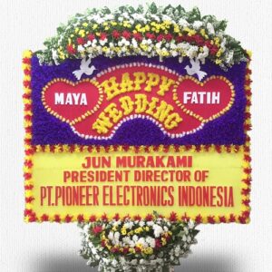 Papan Bunga Wedding BPSW-22