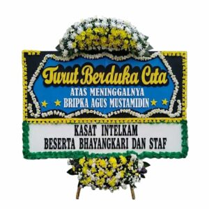 bunga papan duka cita