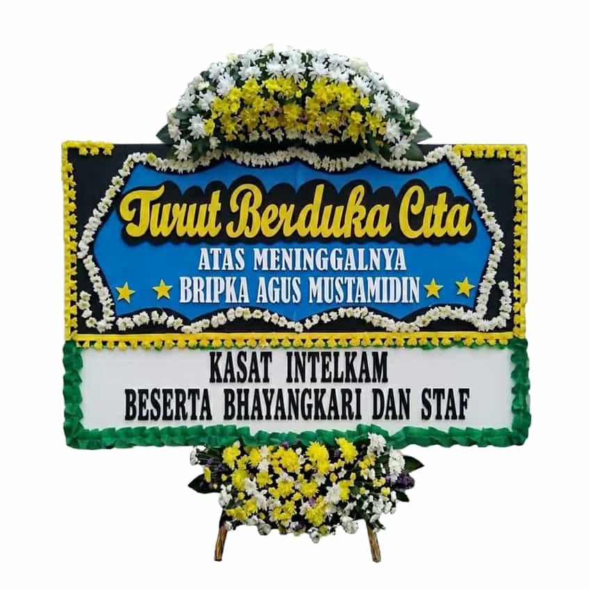 bunga papan duka cita