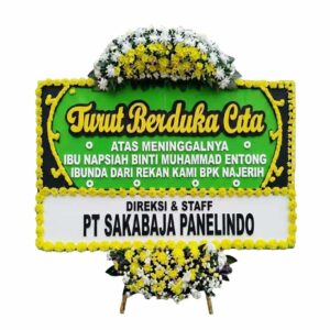 bunga papan duka cita