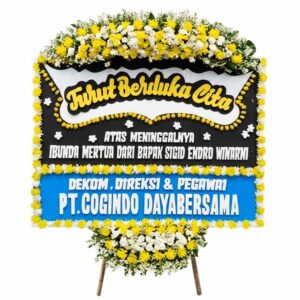 bunga papan duka cita