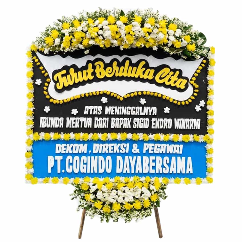 bunga papan duka cita