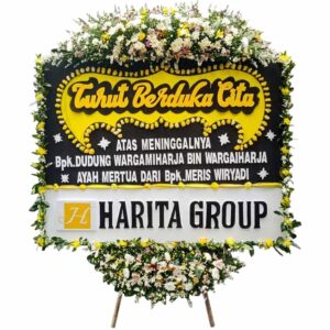 bunga papan duka cita