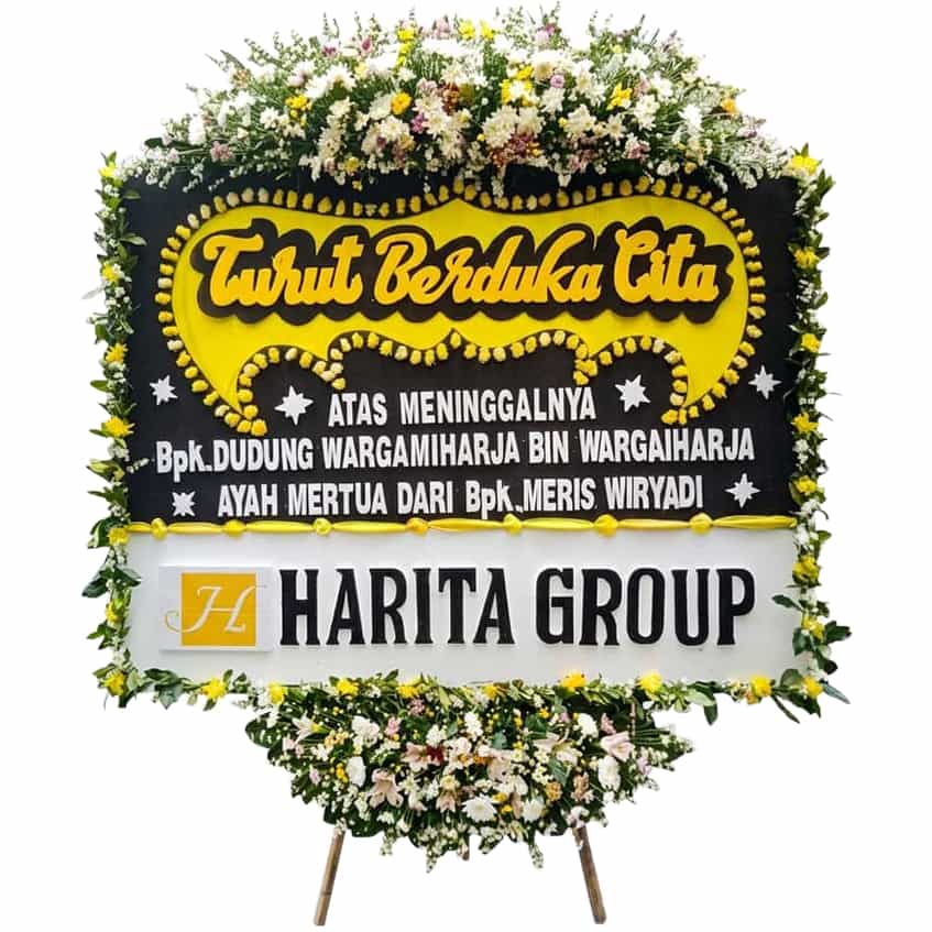 bunga papan duka cita