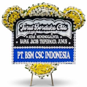bunga papan duka cita