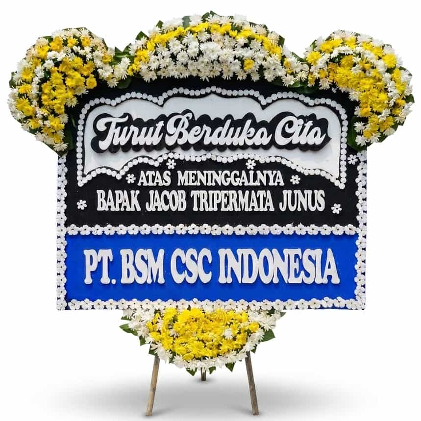 bunga papan duka cita