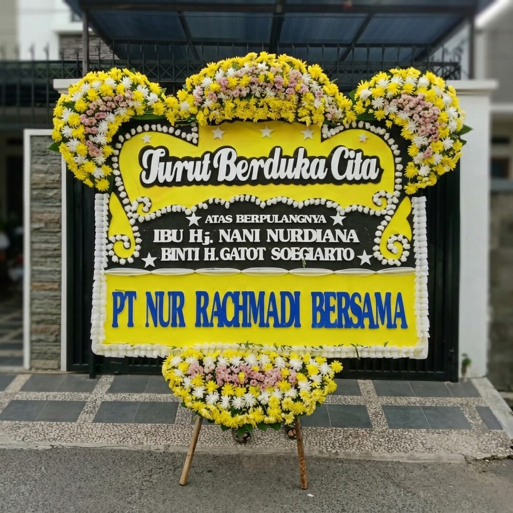 bunga papan duka cita bintaro