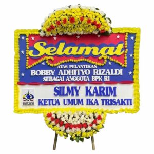 bunga papan congratulations