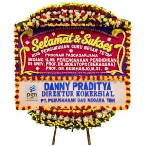 bunga papan congratulations