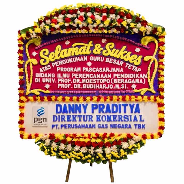 bunga papan congratulations