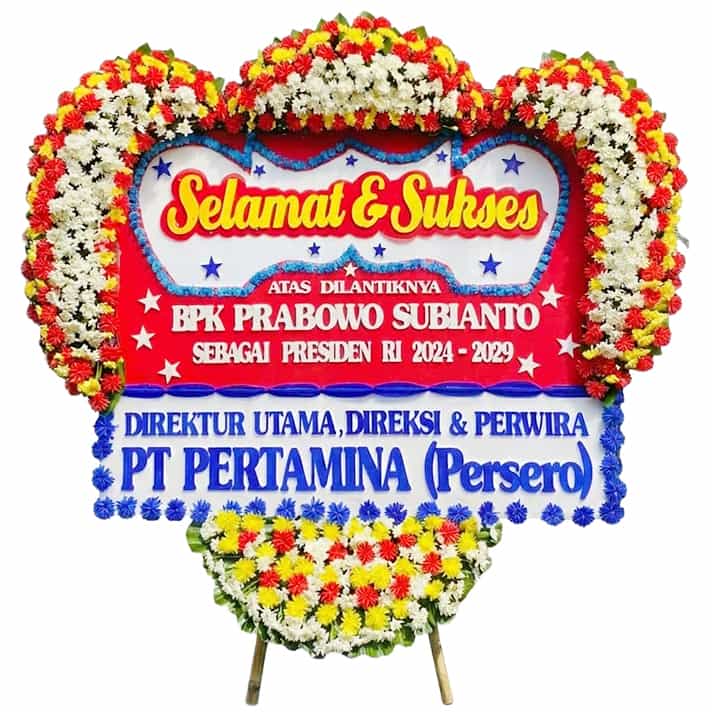 bunga papan congratulations