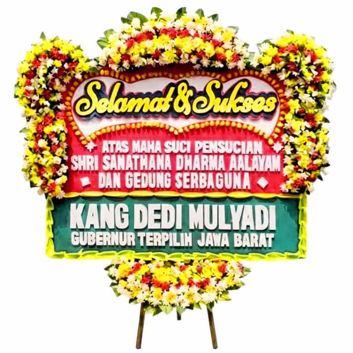 bunga papan congratulations