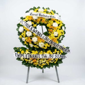 bunga krans duka cita