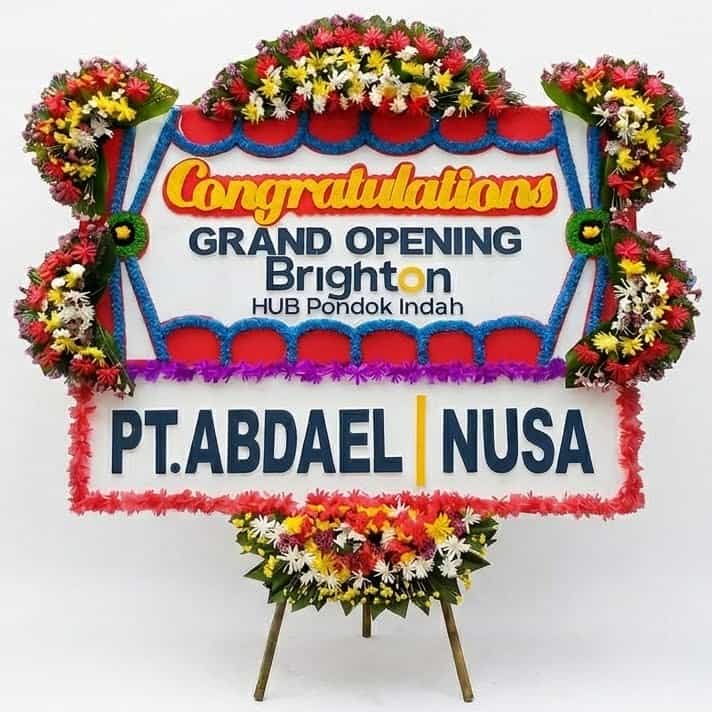 bunga papan conratulations