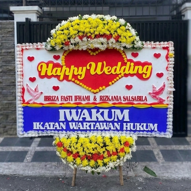 Bunga Papan Pernikahan Hotel Harris Vertu Harmoni