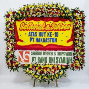bunga papan conratulations