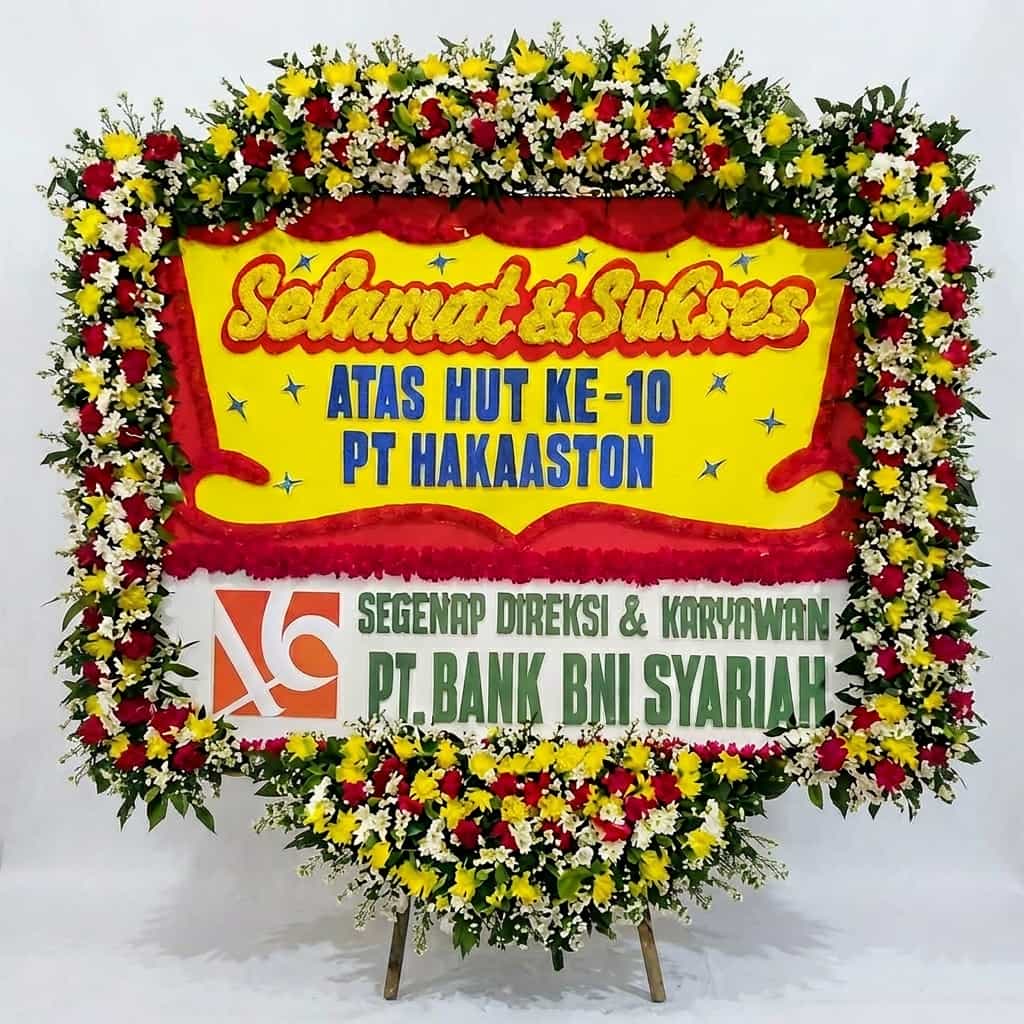 bunga papan conratulations