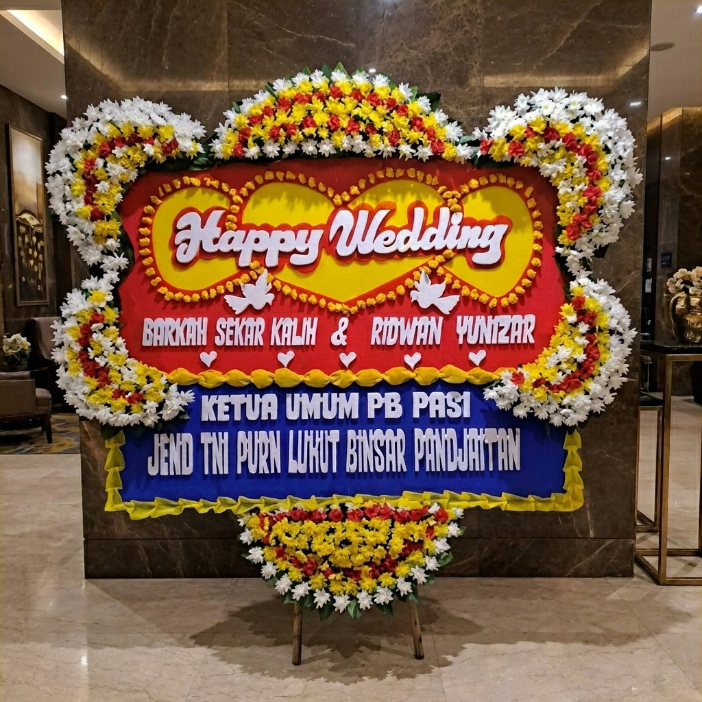 Bunga Papan Wedding Hotel The Ritz-Carlton