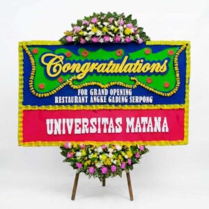 bunga papan conratulations