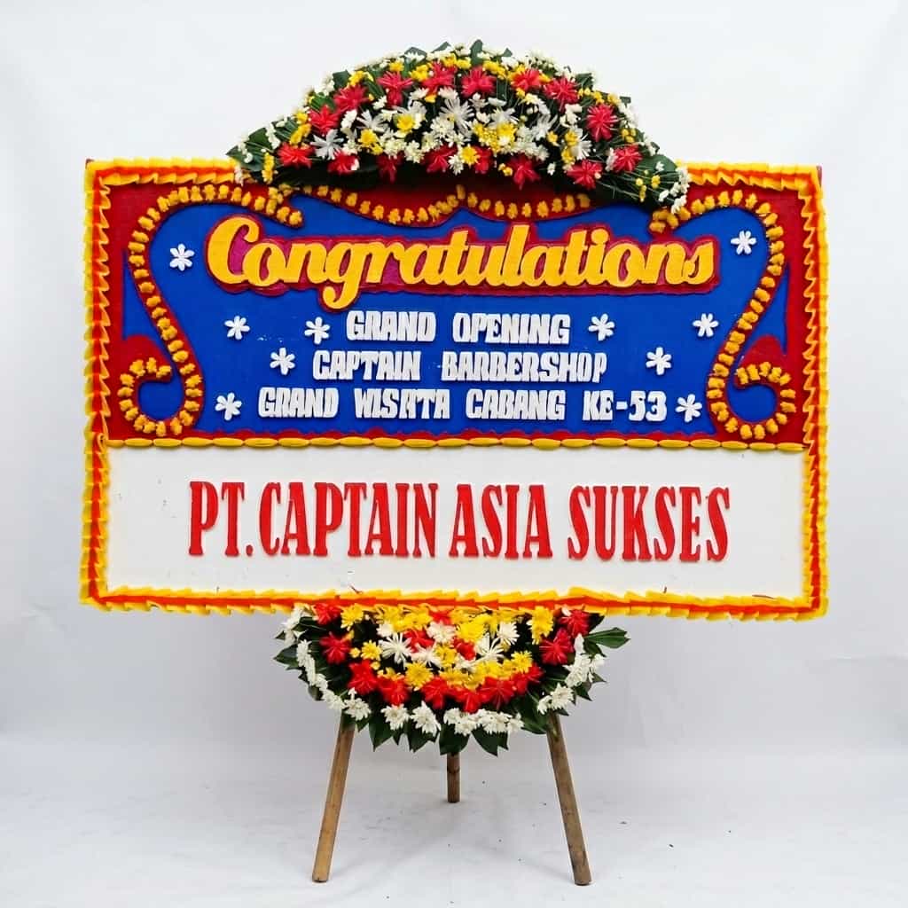 bunga papan conratulations