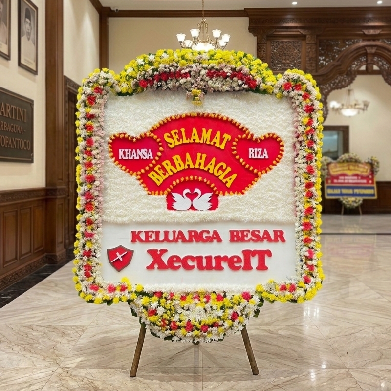 toko bunga papan pernikahan sekitar Hotel Mulia Jakarta