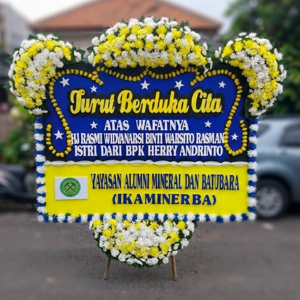 bunga papan duka cita Rumah Duka Jelambar Jabar Agung