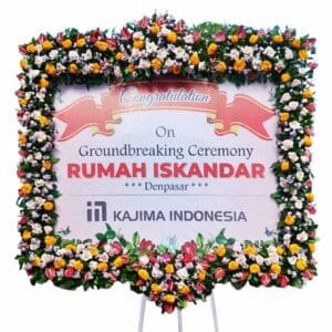 bunga papan selamat bali