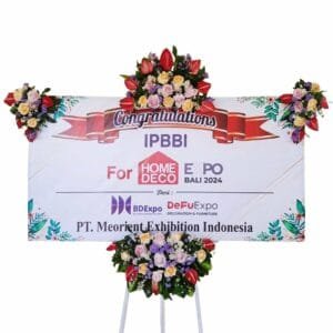 bunga papan selamat bali