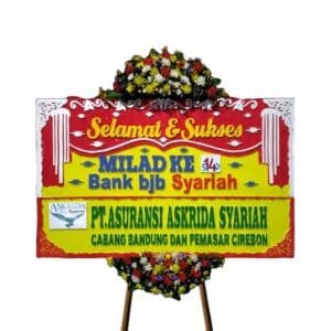 bunga papan selammat & sukses | HUT cirebon