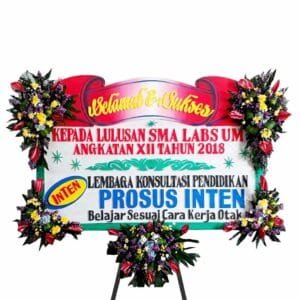 Bunga Papan Selamat & Sukses | Congratulations Malang